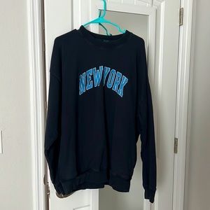 Never worn New York crewneck.